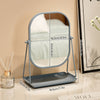 Adjustable Cartoon Metal Photo Frame with Glass Front, Varnished Finish