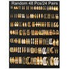36/48-Piece Retro Gold Pearl Earrings Set – Faux Pearls, Vintage Twisted & Smooth Styles for Women