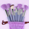 13-Piece Makeup Brush Set - Soft Fluffy Professional Foundation Blush Powder Eyeshadow Kabuki Blending Beauty Tool Gift