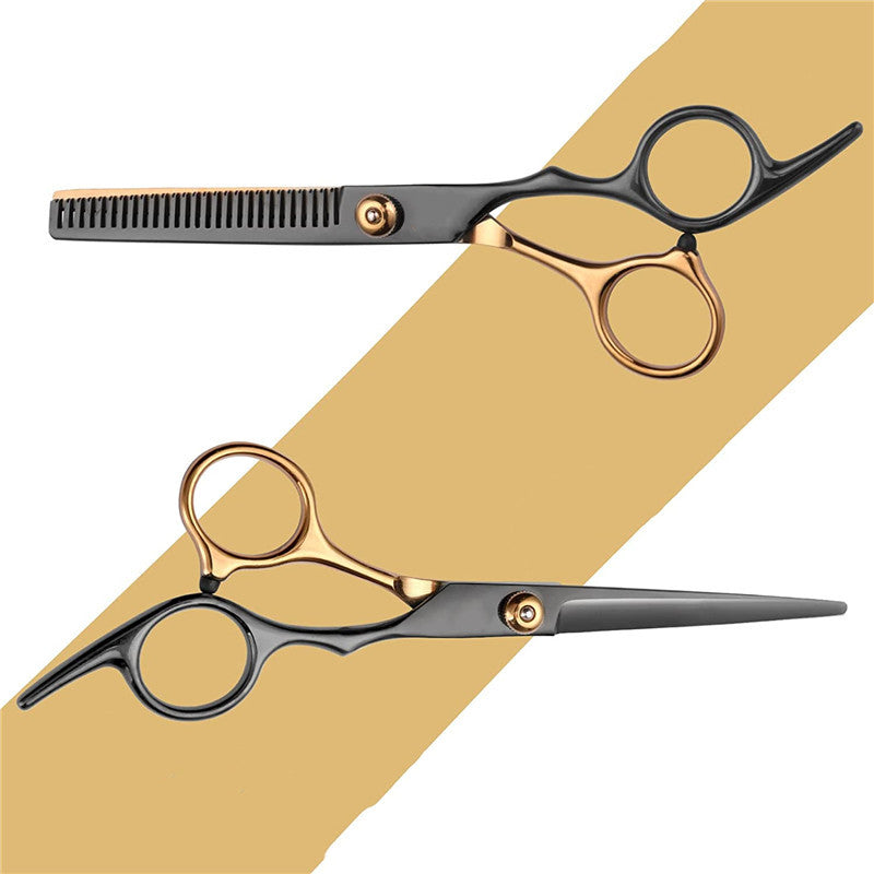 Professional Barber Shears Set - Hair Cutting & Thinning Scissors for Men, Women & Pet Grooming