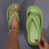 Women's EVA Flip Flops Soft Sole Pillow Slides Slip-On Beach & Casual Sandals
