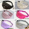 6-Pack Women's Lightweight Multifunctional Waist & Crossbody Bags – Adjustable Strap Small Oxford Phone Satchels (6 Colors)