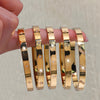 5-Piece Stainless Steel Bracelet Set Star, Heart & Flower Embossed Bangles for Daily Wear & Gift