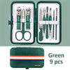 Premium Nail Clipper Set 9/11/13/15/19-Piece Manicure & Pedicure Tool Kit for Men and Women