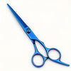 Left-Handed Professional Hair Scissors — Japanese Stainless Steel, Ergonomic Orange Accent, 5 cm (2.0 in) Blade, Texturizing for Fine & Wavy Hair