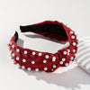 Solid Color Headband 1-Pack - Women's Polyester Hairband for Dress Up