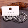 Boho Vintage 14K Gold Plated Zinc Alloy Earring Set for Women – Bohemian Alloy Ear Posts