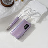 Professional Cordless Nail Drill Hollow Cup Design USB Rechargeable 35,000 RPM LCD Ergonomic Handle Bright Pink