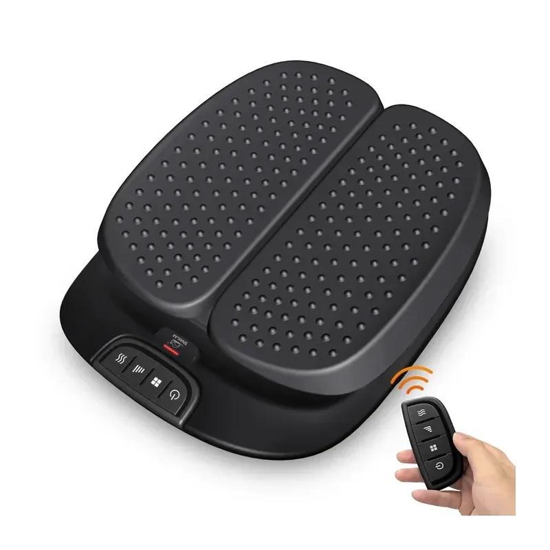 Snailax Foot Massager with Heat & Remote — Vibration Therapy for Feet, Calves & Legs, 3 Modes, Washable Cover