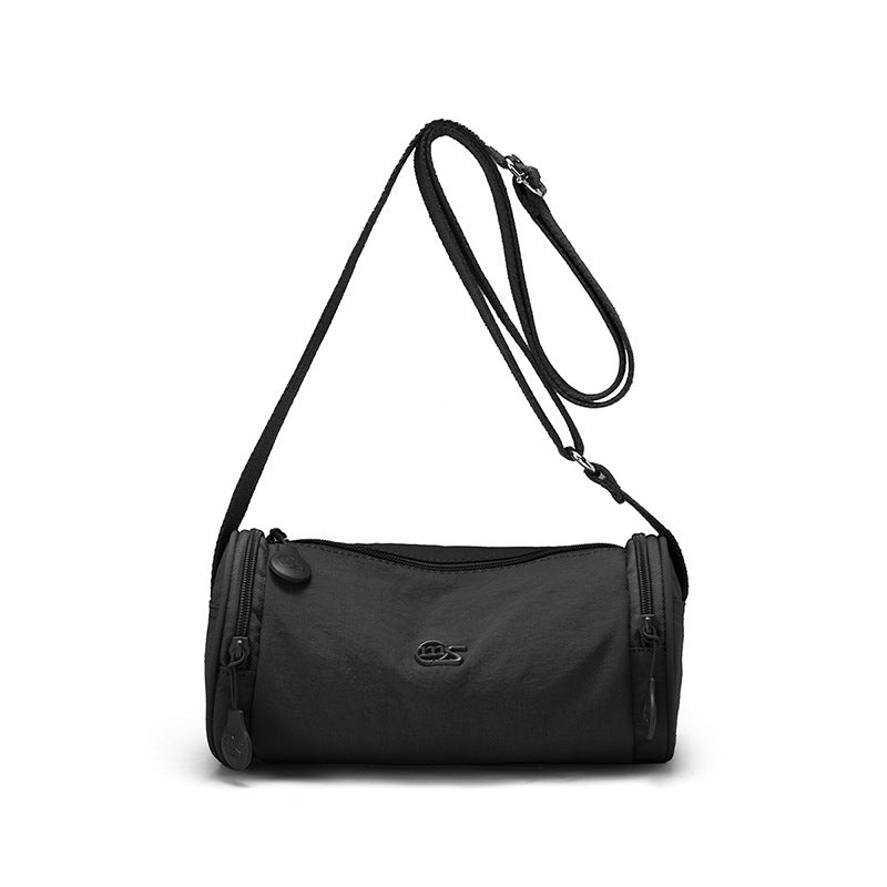 Versatile Women's Bucket Bag – Large Capacity Convertible Crossbody & Shoulder Bag, Lightweight Polyester, 4 Colors