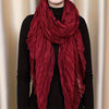 Solid Color Bali Yarn Scarf Thin Breathable Soft Shawl Versatile Travel Sunscreen Head Wrap
