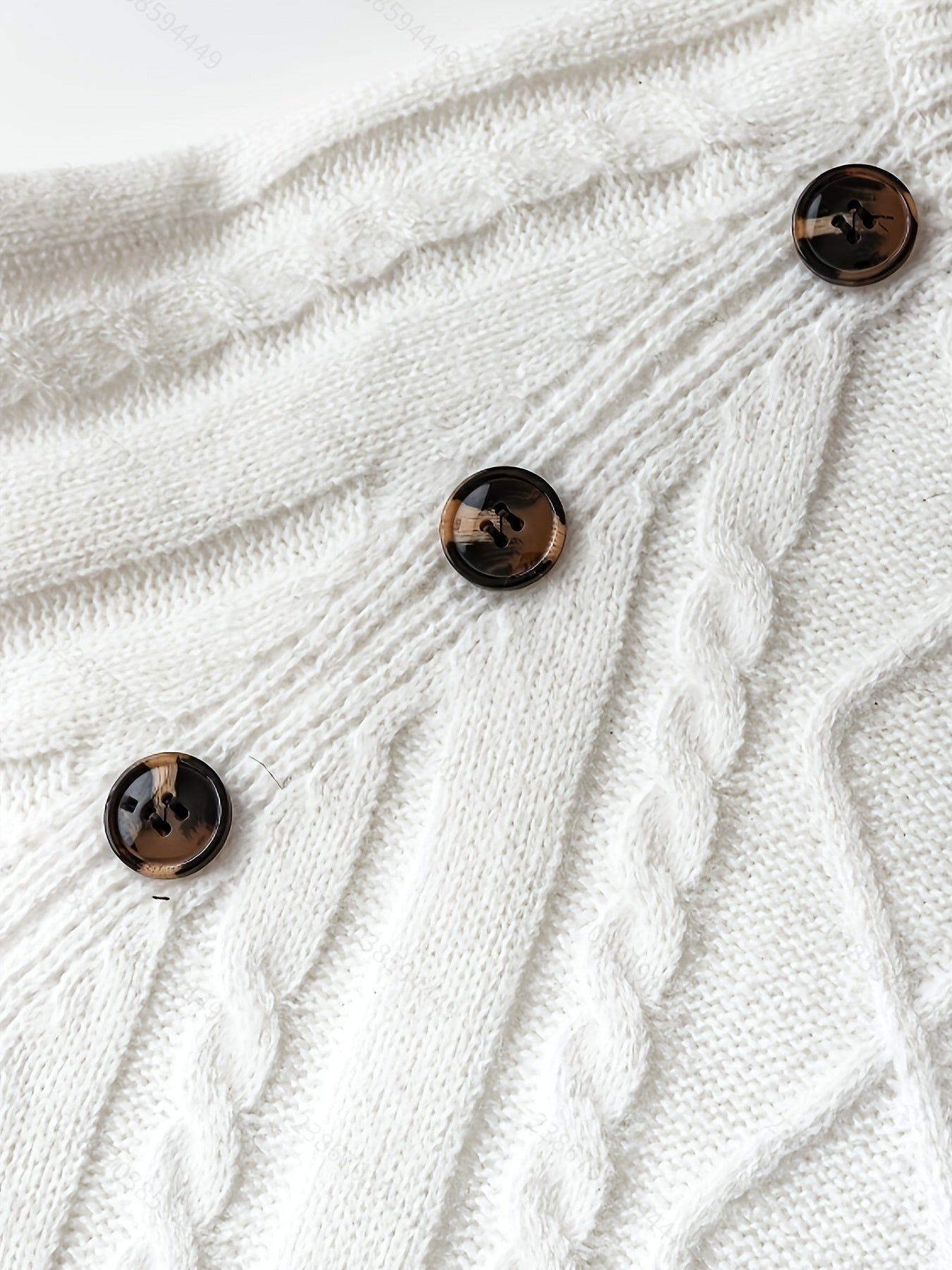 Women's Cable Knit Sweater Dress - Round Neck Ribbed Texture, Versatile Fall Winter Casual to Formal