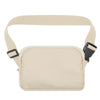 Lightweight Nylon Waist Bag - Adjustable Strap Zipper Fanny Pack with Polyester Lining for Running & Daily Commute