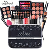 24-Piece Makeup Set — 40-Color Eyeshadow Palette, Lip Gloss, Foundation, Blush & Brushes | Beginner Gift Box