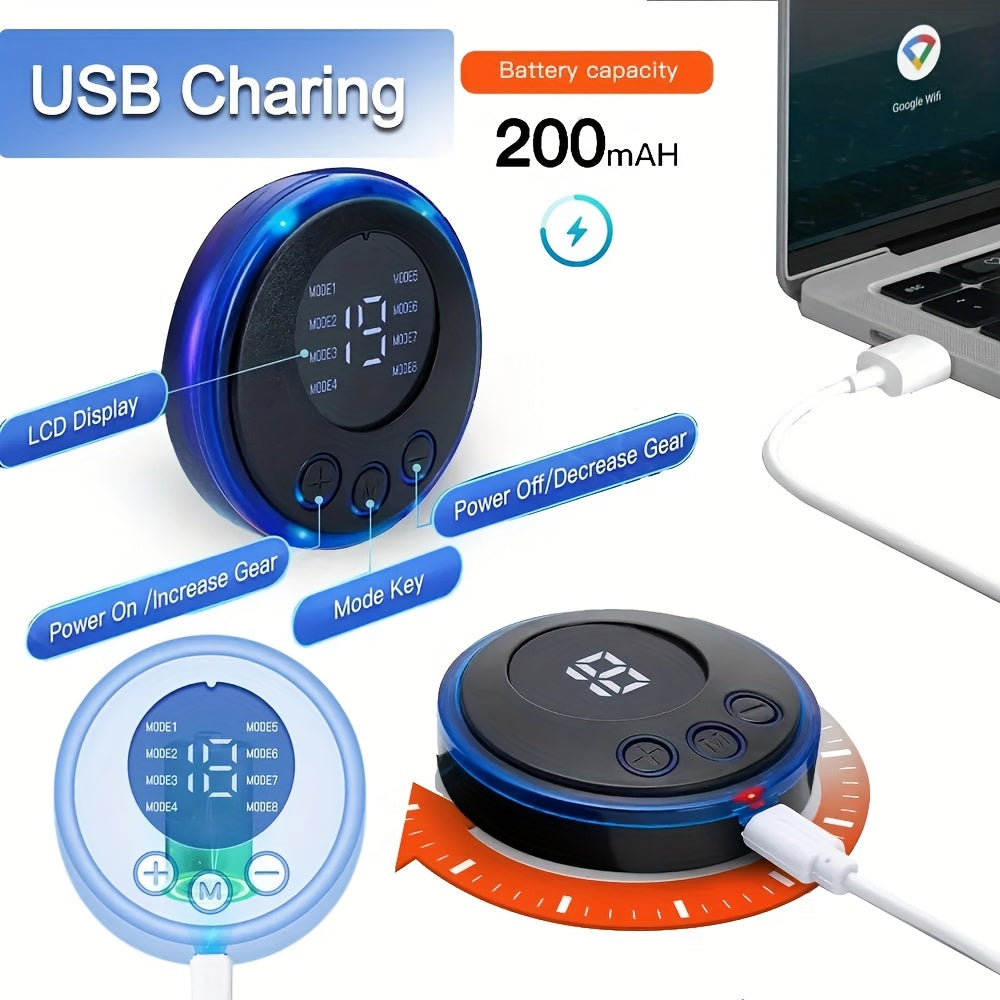 FDA Cleared KTS EMS Facial & Eye Massager Pro — Microcurrent TENS for Face Slimming, Anti-Aging & Eye Lift, 6 Modes 10 Levels, USB Rechargeable