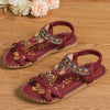 Rhinestone Butterfly Flat Sandals for Women – Boho Open Toe Elastic Strap Slip-On Beach Sandals