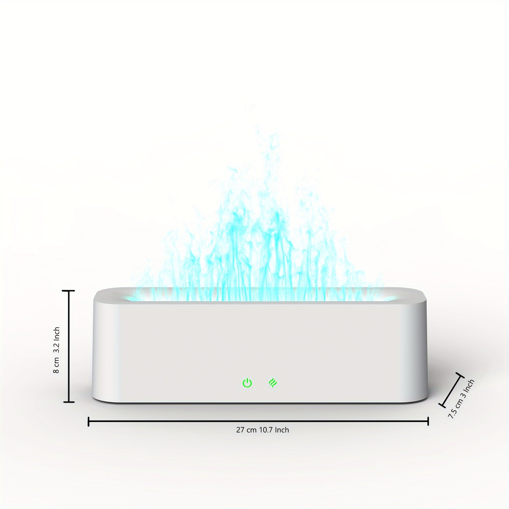 Clocteck 400ml (13.5 fl oz) Aromatherapy Essential Oil Diffuser & Humidifier, Color LED Light, Timer, Auto Shut-Off for Bedroom Office Living Room