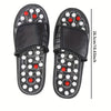 Acupuncture & Moxibustion Massage Slippers for Men & Women – Acupressure Foot Massager, Comfortable Durable Home Spa Gift
