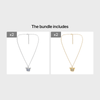 Classic Butterfly Pendant Necklace I Love You Charm Women's Fashion Jewelry