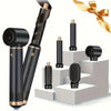 5-in-1 Multifunctional Electric Hair Styler — Hot Brush Straightener & Curling Wand