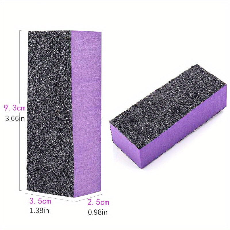 Nail Buffer & File Set — Sanding, Buffing & Polishing Sticks for Smooth, Shiny Nails