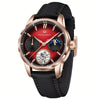 PAGANI DESIGN Women's Automatic Mechanical Tourbillon Watch – Stainless Steel, Luminous Luxury Timepiece