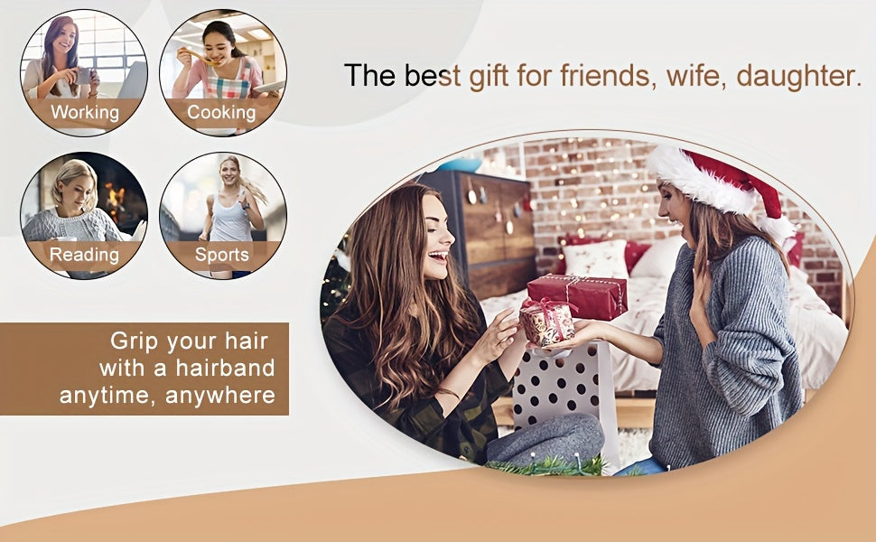 Medium 1.6 in (4.1 cm) Matte Rectangle Double-Row Hair Claw Clips for Thin to Medium Fine Hair – Non-Slip Jaw, Smooth Grip, 4-Pack or 8-Pack