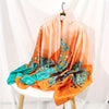 Elegant Landscape Print Scarf Shawl 35.4 in × 70.9 in (90 × 180 cm) Windproof Versatile Wrap for Women Hijab
