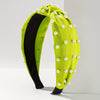 Solid Color Headband 1-Pack - Women's Polyester Hairband for Dress Up