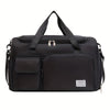 Large Capacity Travel & Gym Duffel Bag with Shoe Compartment and Dry-Wet Separation — Durable Nylon Sports Duffle for Women and Men, Organizer Pockets