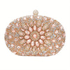 Sunflower Floral Evening Crossbody Bag – Party, Wedding & Dinner Shoulder Bag