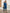 Patchwork Floral Maxi Dress - Blue & Orange Long Sleeve Loose Fit Abaya