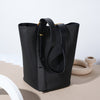 Genuine Leather Women's Large Capacity Shoulder and Crossbody Bucket Bag – Light Luxury Cowhide Commuter