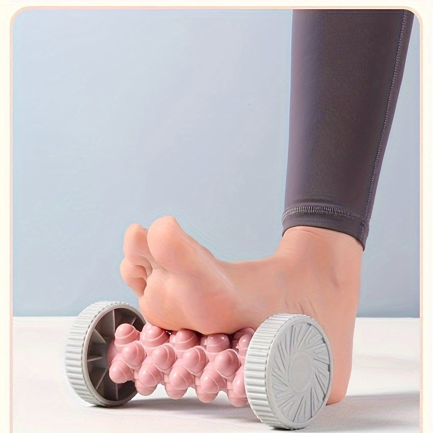 Plantar Fascia Roller Foot Massager for Plantar Fasciitis Relief — Foot Roller for Yoga, Pilates & Flat Feet Pain, Multi-Color
