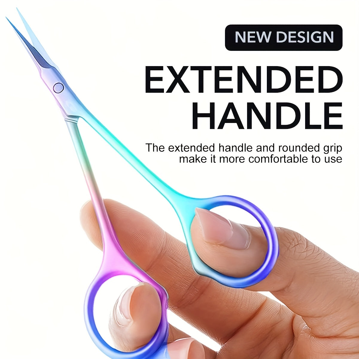 Stainless Steel Cuticle Scissors & Clipper Set – Precision Dead Skin Remover Manicure Tool