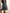 Women's Vintage Tweed Midi Skirt Dress - High-Waisted Thickened Winter Dress with Pockets, Machine Washable