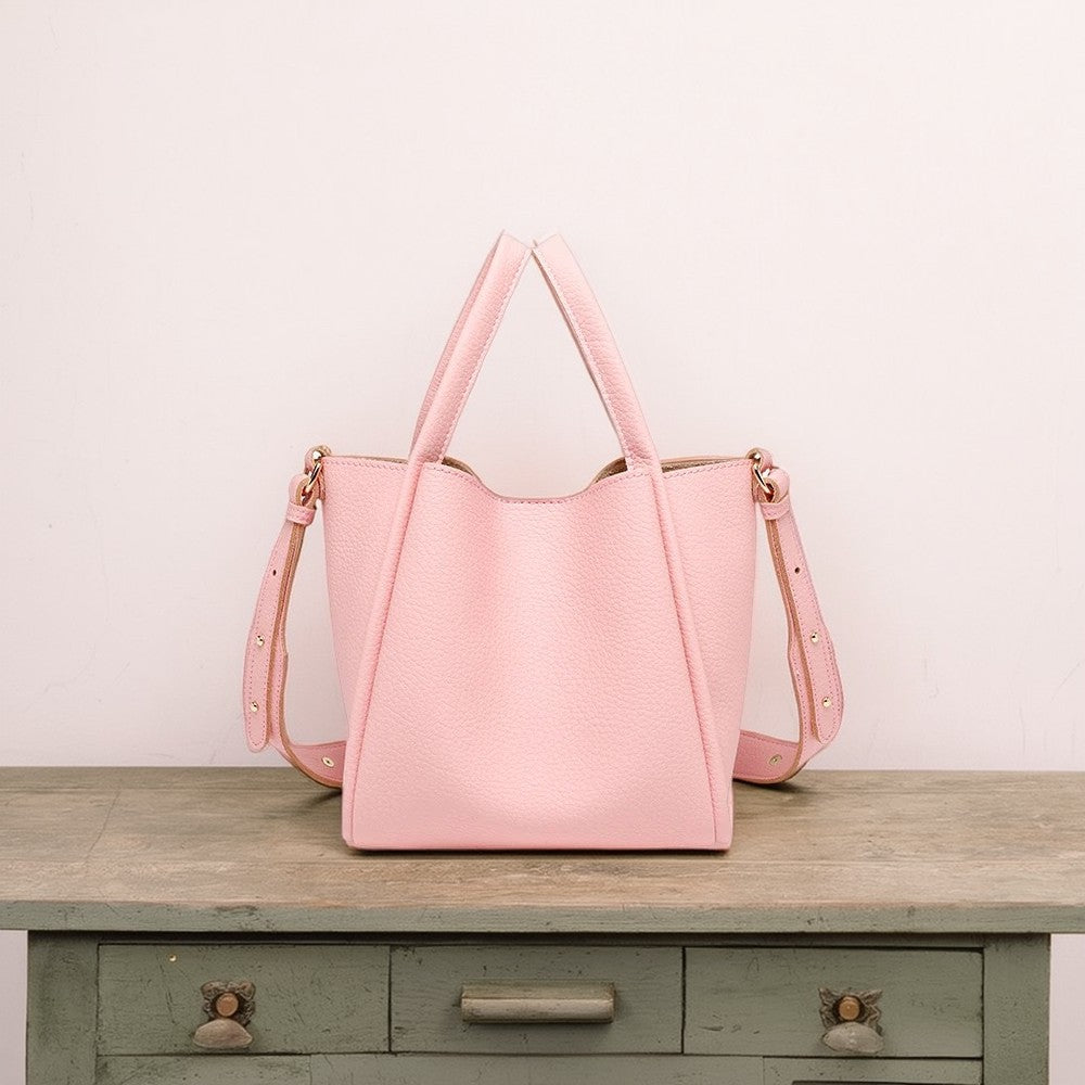 Women's Large Retro Bucket Handbag - Structured Round-Top Tote with Gold Hardware, Mustard Yellow/Black Crossbody Shoulder Bag for Travel & Everyday