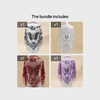 Breathable Embroidered Triangle Scarf 29.5 in x 55.1 in (75 x 140 cm) Lace Tassel Shawl Wrap