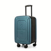 20-Inch (50.8 cm) Lightweight Carry-On Spinner Suitcase - Foldable 360° 4-Wheel, Telescopic Handle & Combination Lock, ABS+PC Shell