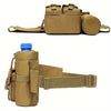 Multifunctional Outdoor Waist Pack with Water Bottle Holder – Travel, Mountaineering & Cycling Belt Bag
