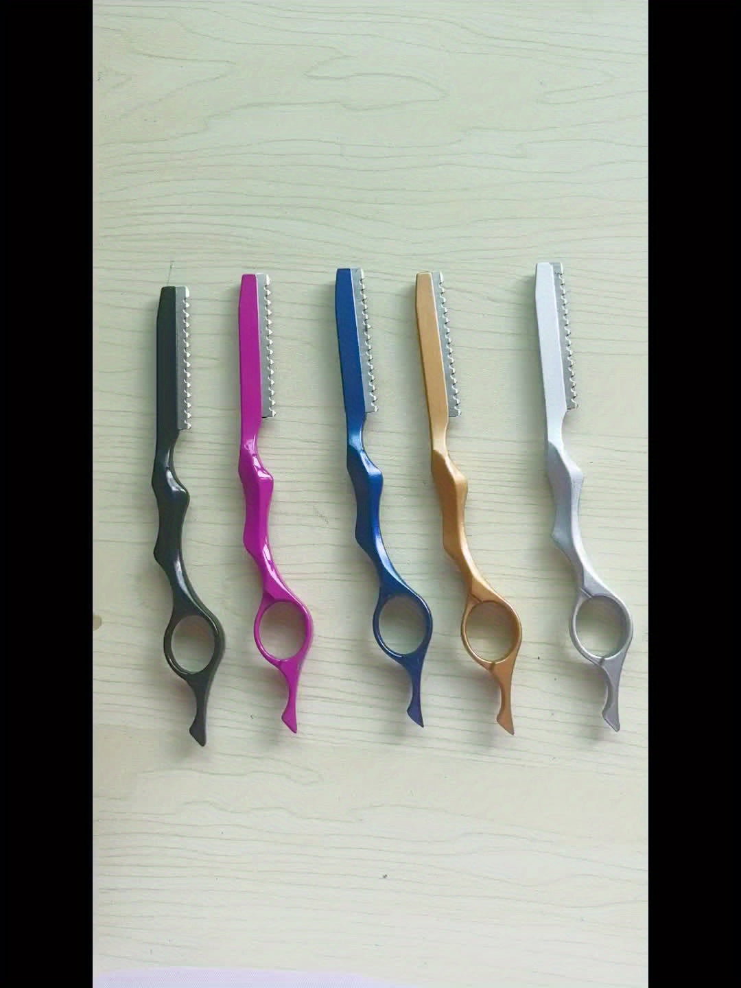 Safety Hair Trimming Razor 17.5 cm (6.9 in) – Replaceable Blade Eyebrow & Hair Cutting Tool for Barbers Salon