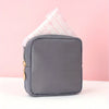 Solid Color Mini Makeup Bag – Portable Zipper Cosmetic Pouch & Sanitary Napkin Storage Clutch for Women