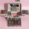 127-Piece Professional Makeup Set with Mirror & Brushes | All-in-One Cosmetic Case with Eyeshadow, Lipstick, Mascara, Lip Liner & Gloss | Valentine's Day Gift