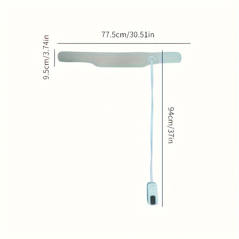 USB-Powered Electric Scalp & Head Massager with Heat — Silicone Kneading Scalp Massager for Relaxation & Sleep Aid, Holiday Gift