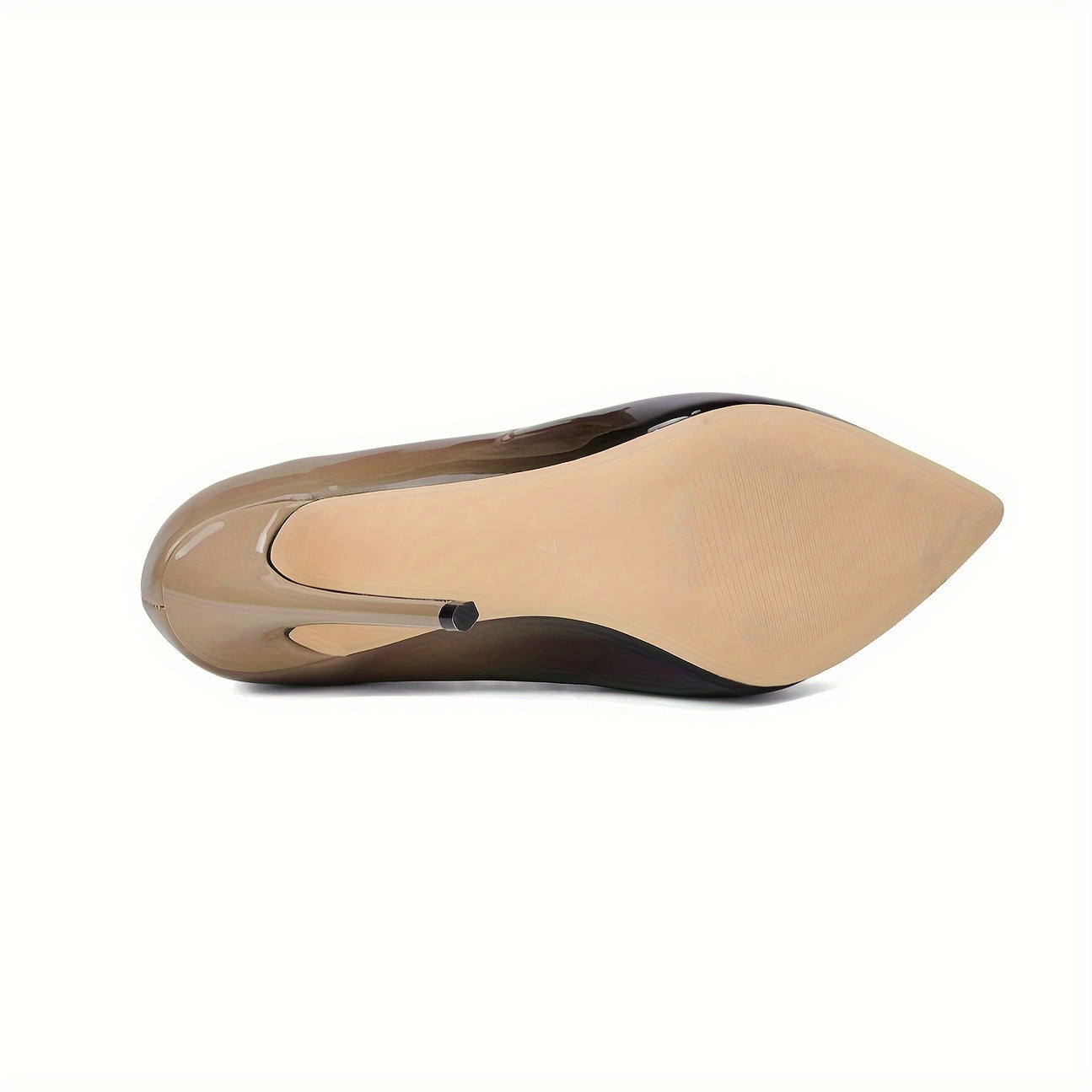 Women's Gradient D'Orsay Stiletto Pumps — Pointed Toe Slip-On Heels for Evening, Party & Formal