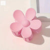 Flower Frosted Candy Hair Claw Clip – Non-Slip Strong Hold Jaw Clip for Women & Girls