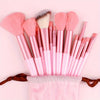 13-Piece Makeup Brush Set - Soft Fluffy Professional Foundation Blush Powder Eyeshadow Kabuki Blending Beauty Tool Gift