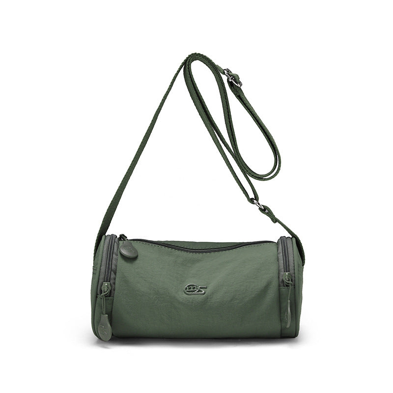 Versatile Women's Bucket Bag – Large Capacity Convertible Crossbody & Shoulder Bag, Lightweight Polyester, 4 Colors