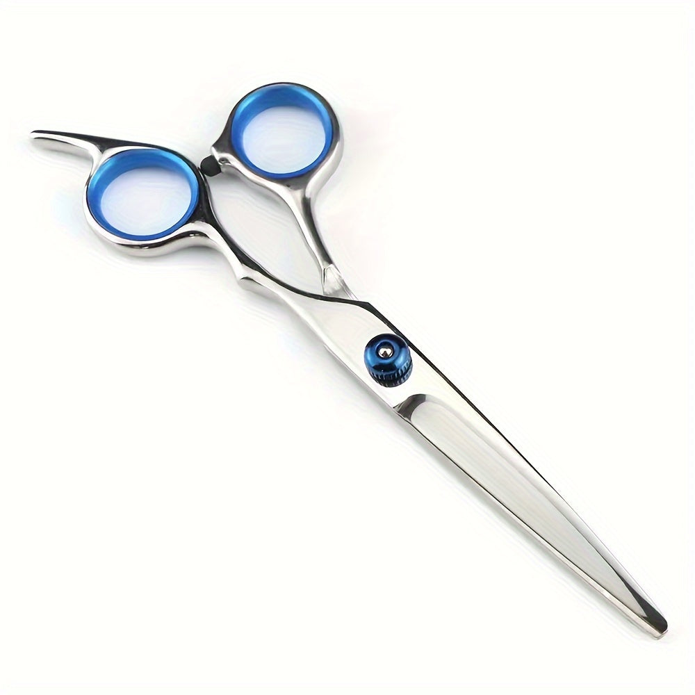 6-Inch (15 cm) Professional Hair Cutting Scissors - Sharp Salon Barber Texturizing Shears, Ambidextrous Ergonomic Handle