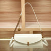 Versatile Women's Baguette Bag - Small Square Underarm Shoulder Crossbody, High-End Split Leather